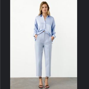 Zara blue pants brand new medium